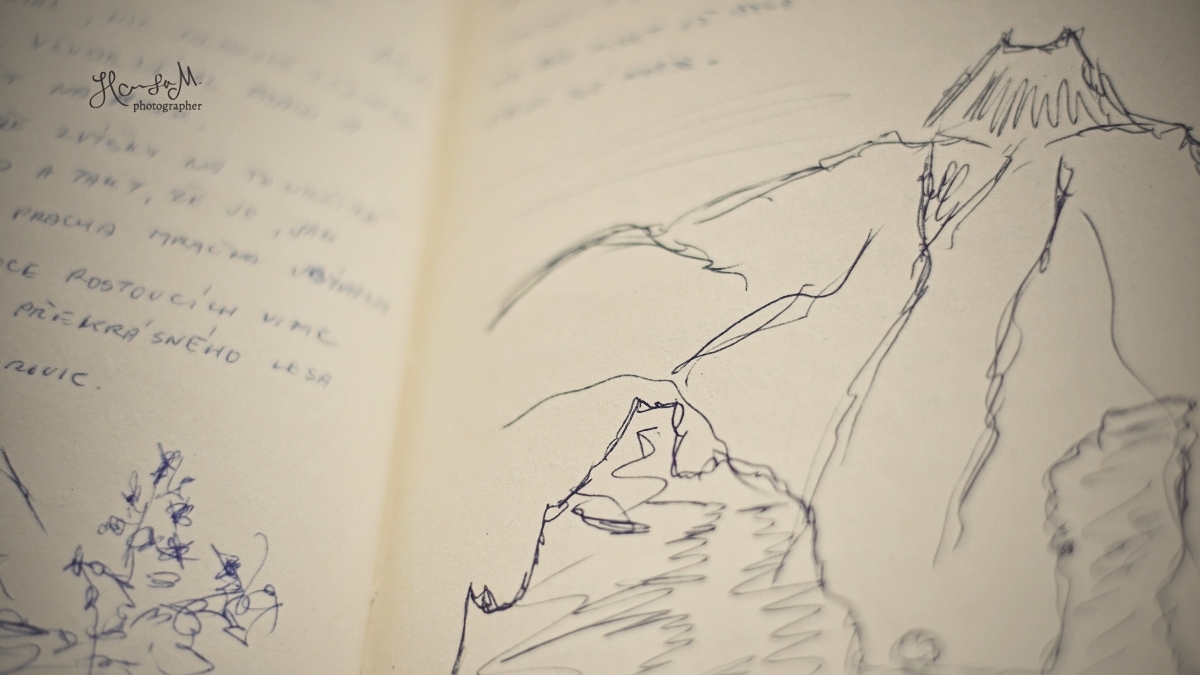 Vyrážím k vrcholu po stezce N°23 - Los Regatones Negros